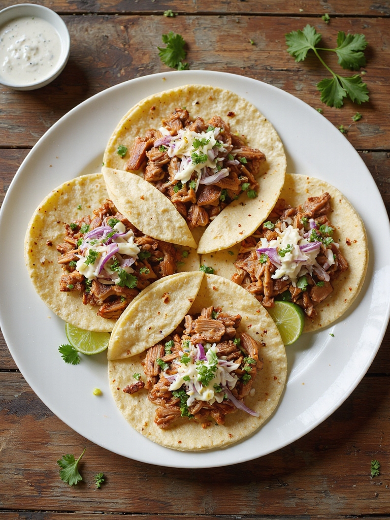 slow cooked citrus spiked pulled pork