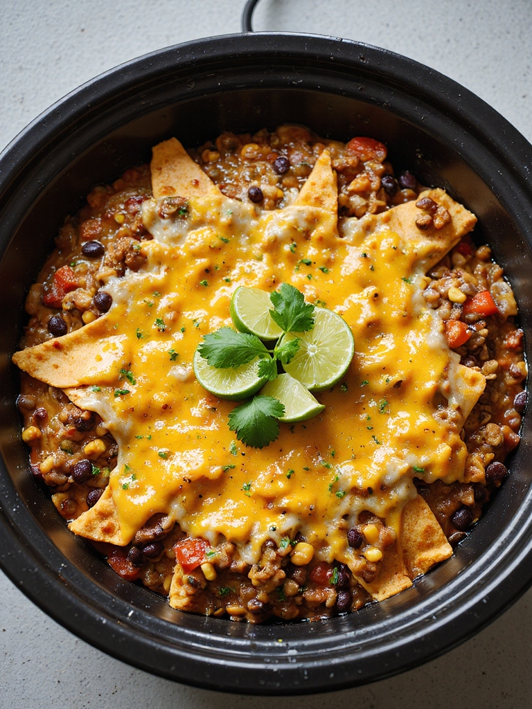 slow cooked enchilada casserole guidance