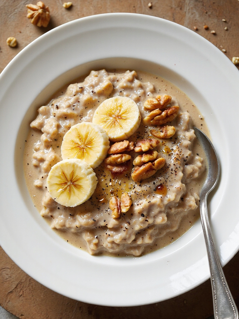slow cooked healthy breakfast oatmeal