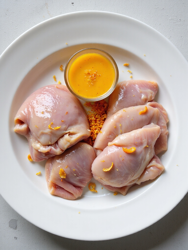 slow cooked orange soy chicken