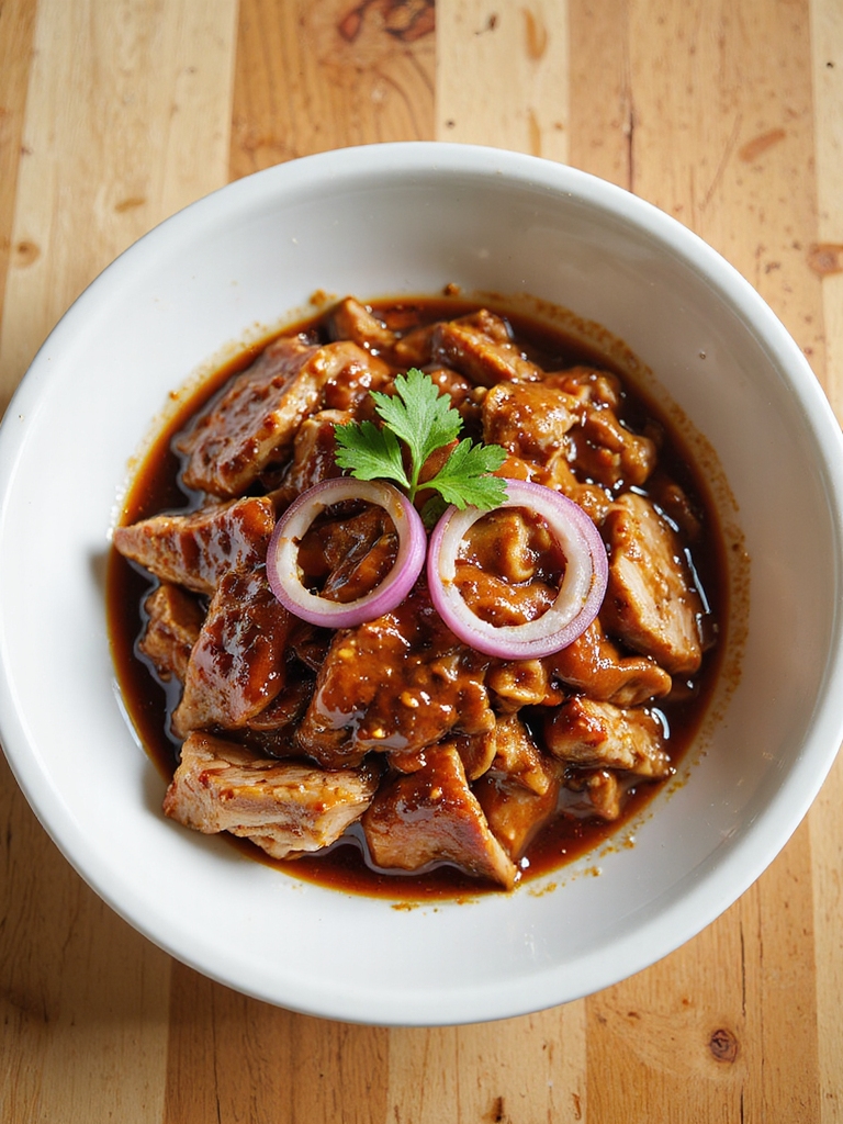 slow cooked smoky bbq turkey