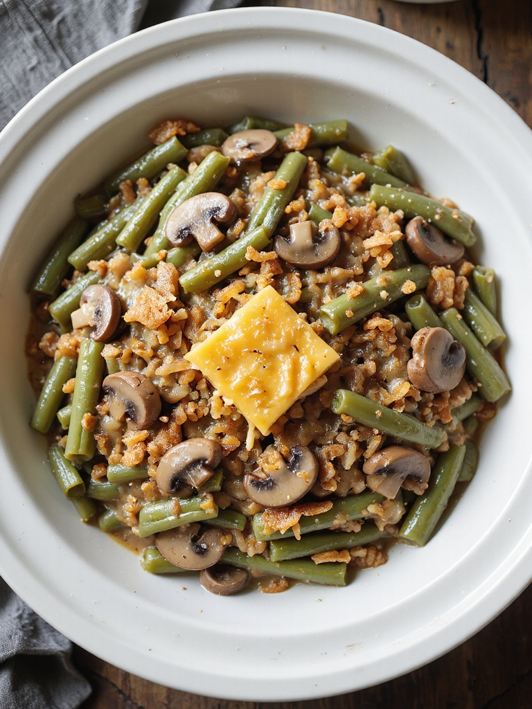 slow cooker creamy mushroom casserole