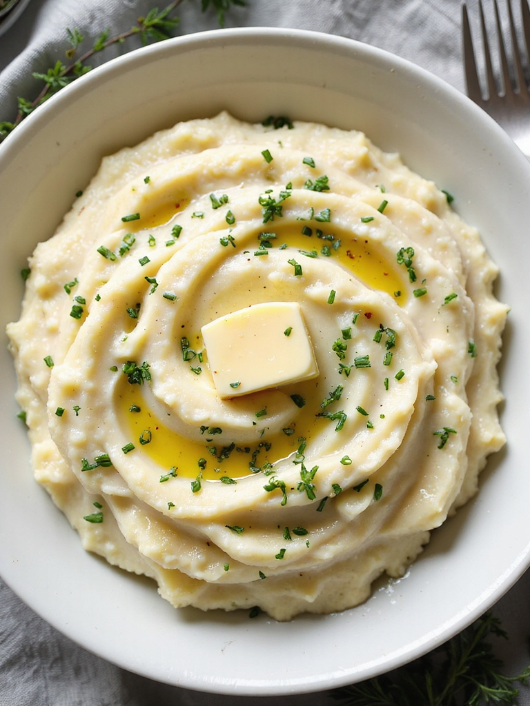 slow cooker garlic mashed potatoes