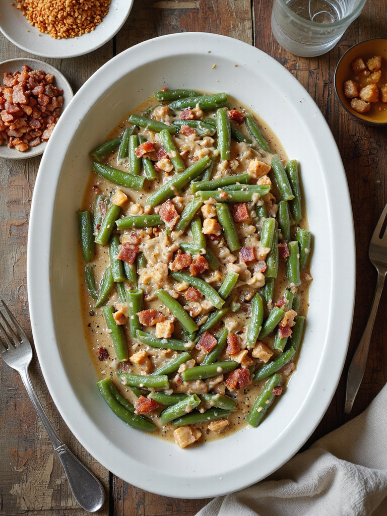 slow cooker green bean casserole