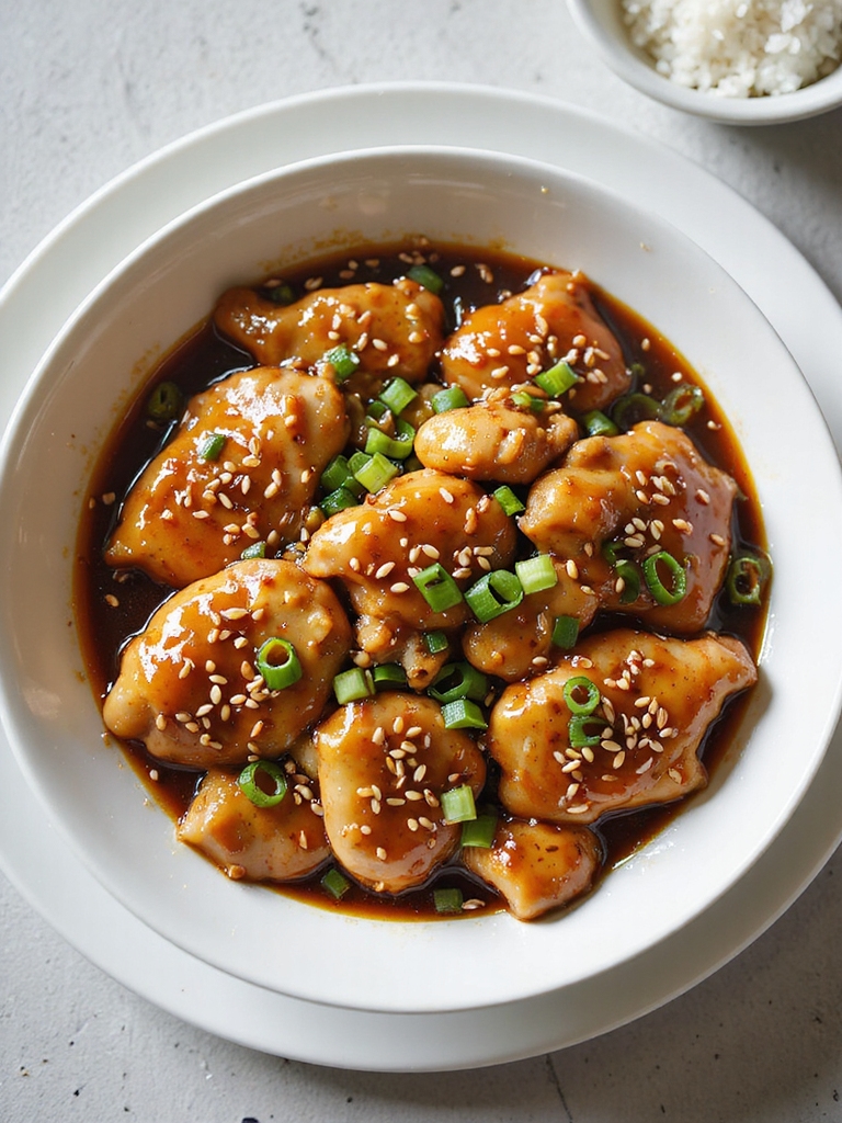 slow cooker honey garlic chicken