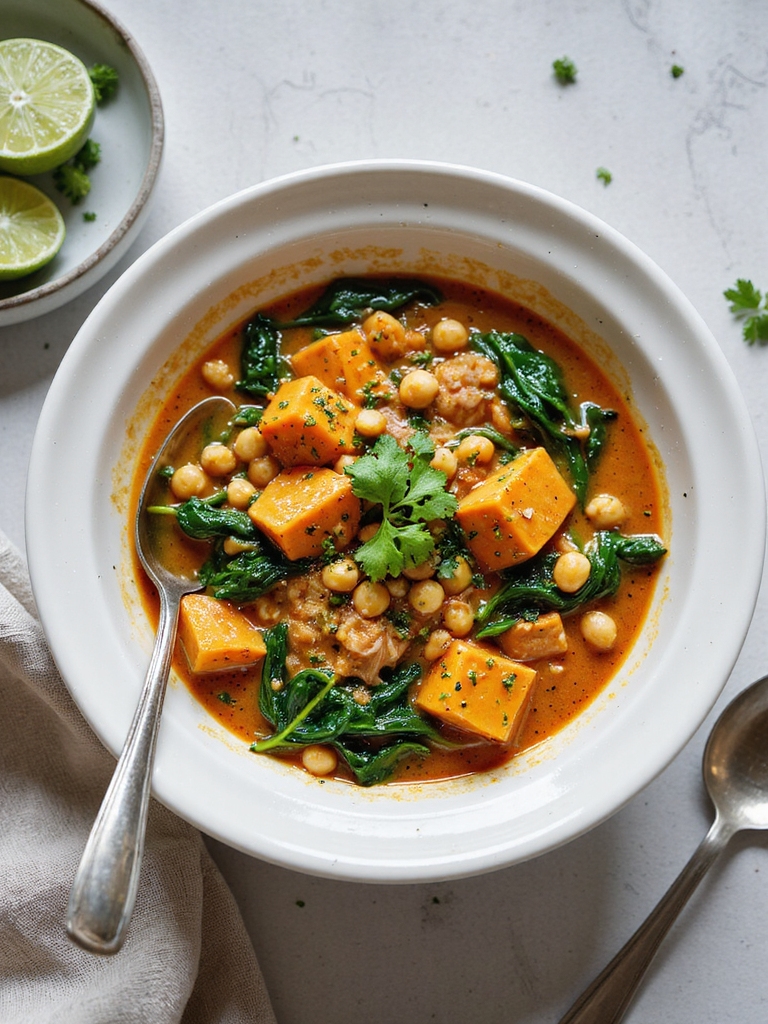 slow cooker sweet potato curry