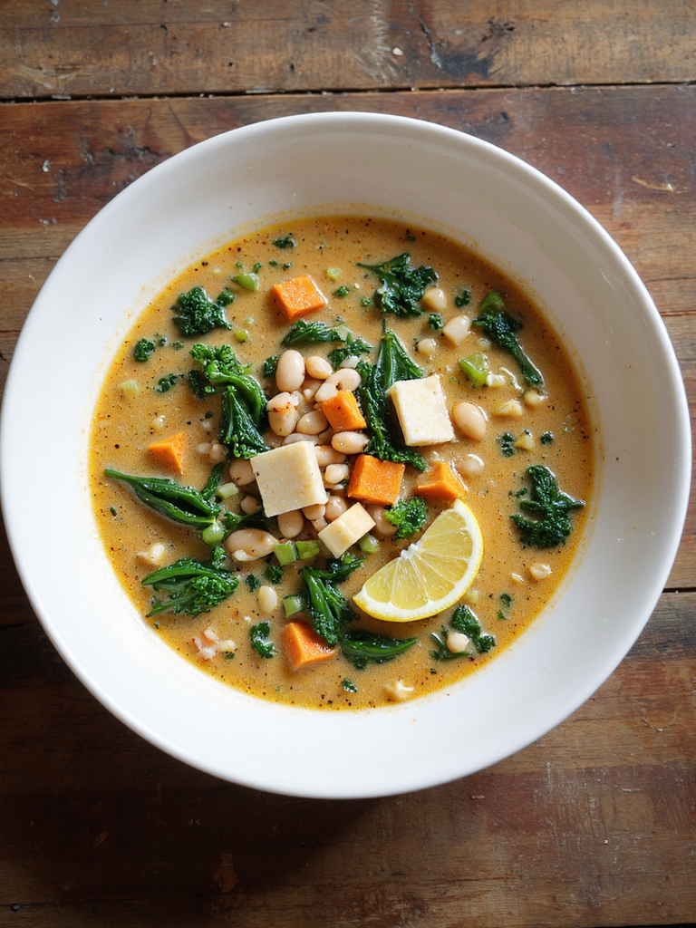 slow cooker tuscan bean soup