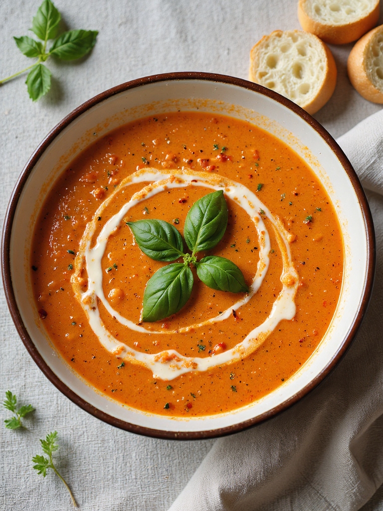 slow simmered creamy tomato basil