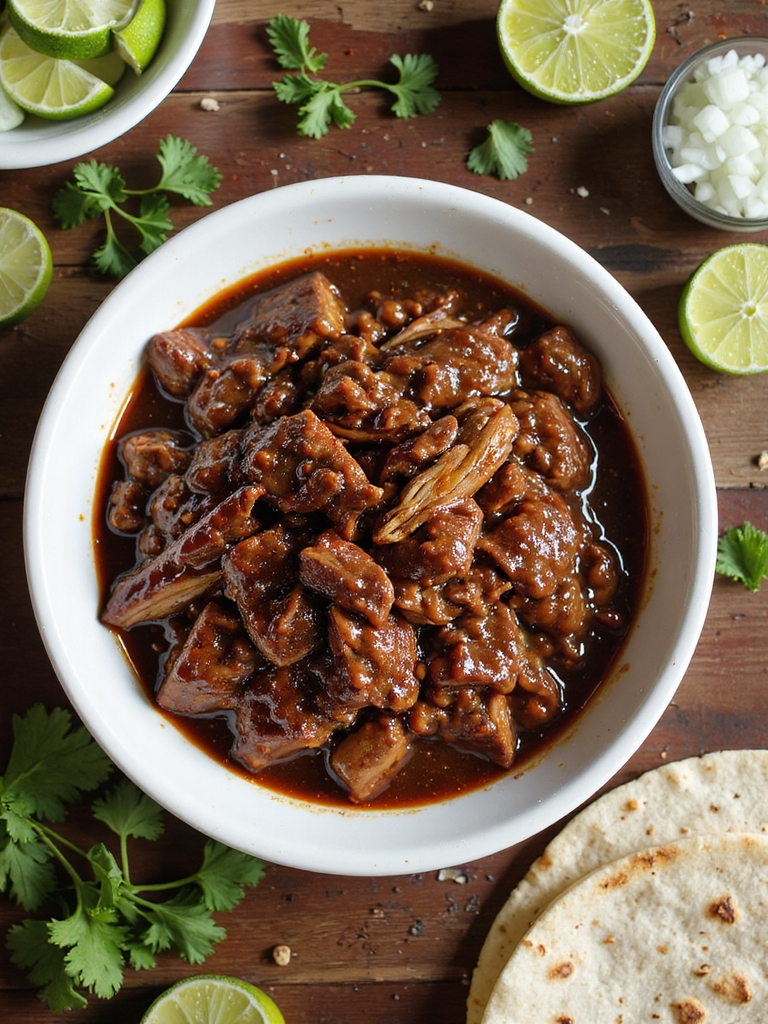 slow smoky shredded chipotle barbacoa