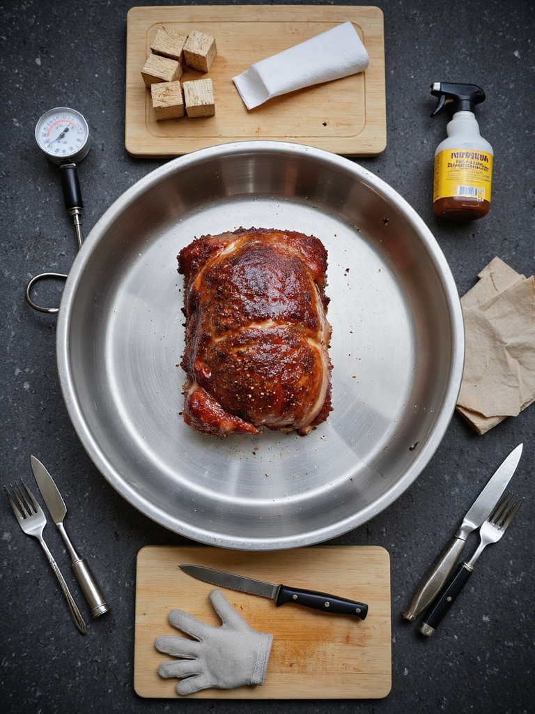 smoked bone in boston butt