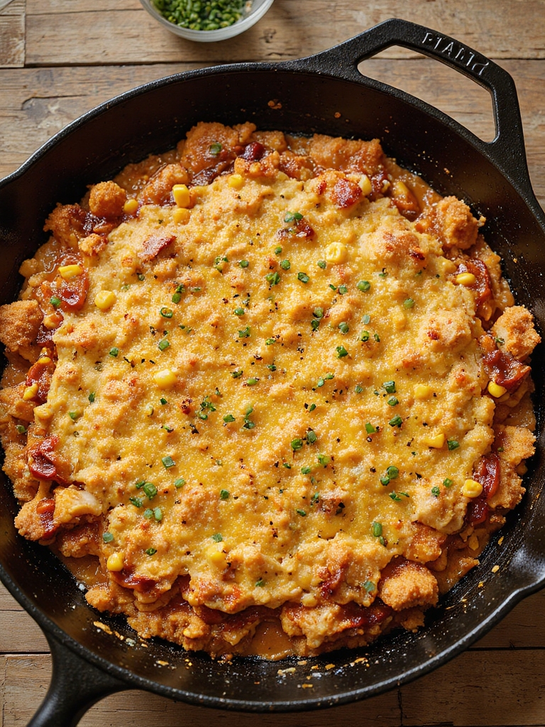 smoky bbq chicken skillet