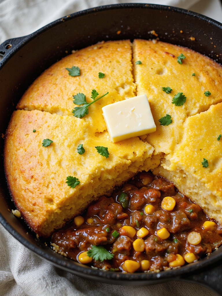 smoky chipotle cornbread sloppy joes