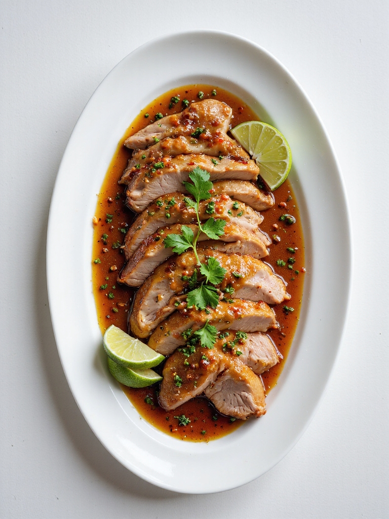 smoky citrus marinated pork