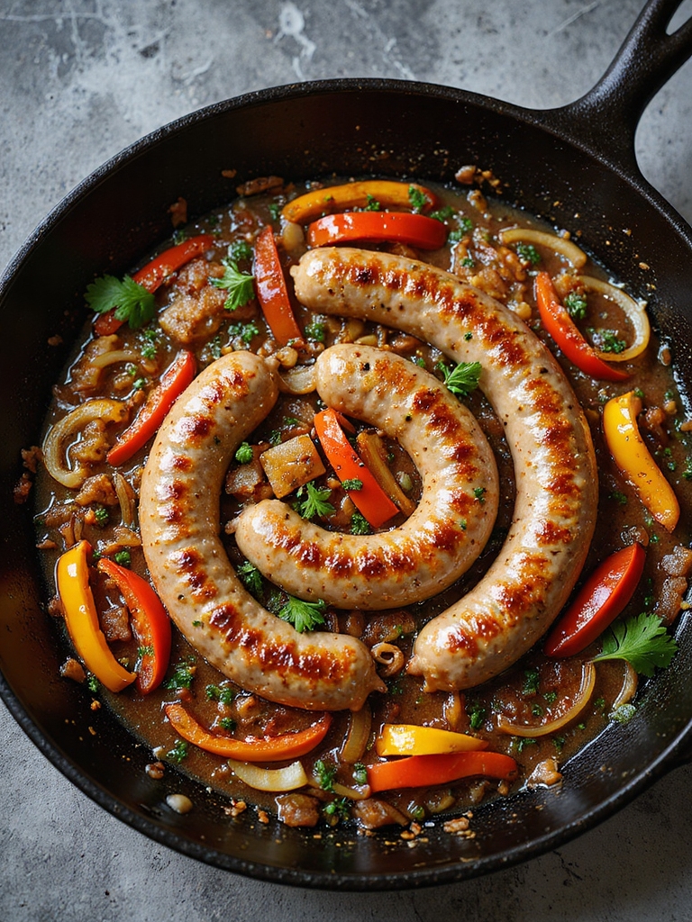 smoky fennel sausage skillet