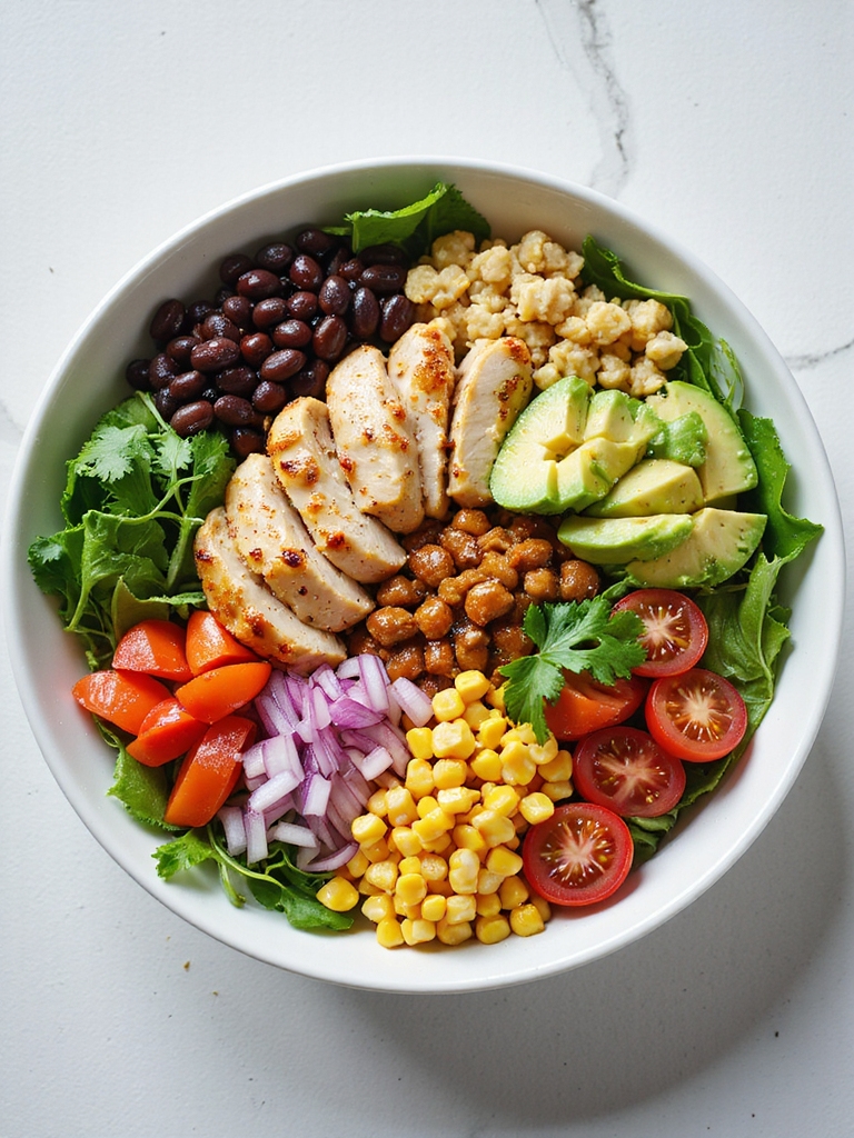 smoky grilled chicken salad