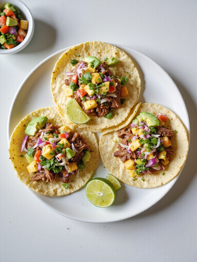 smoky kalua pork tacos