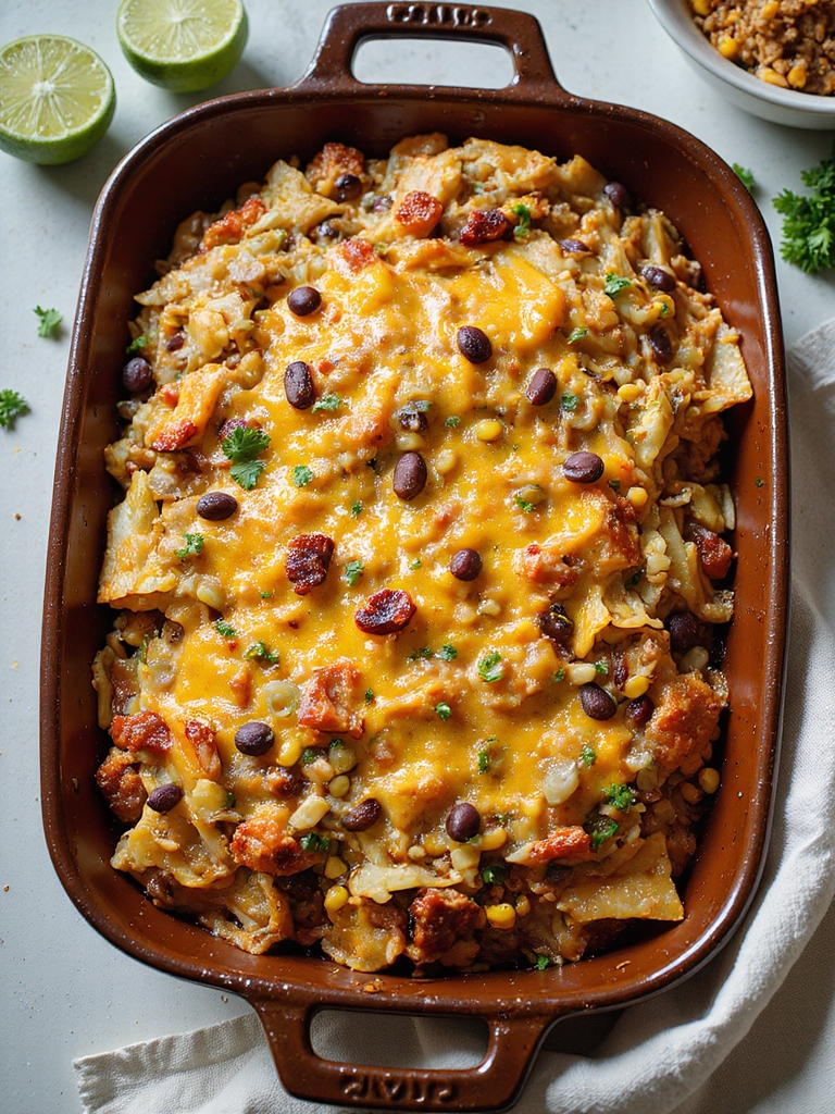 smoky mexican cabbage casserole