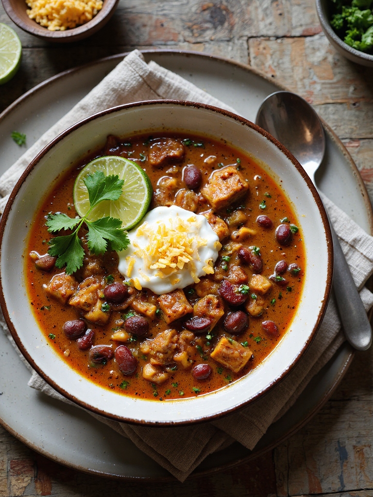 smoky pumpkin chipotle chili