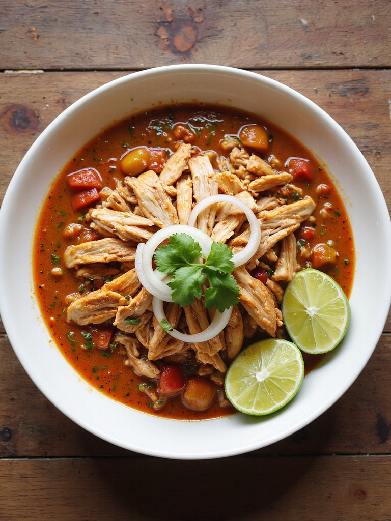 smoky slow cooker shredded chicken