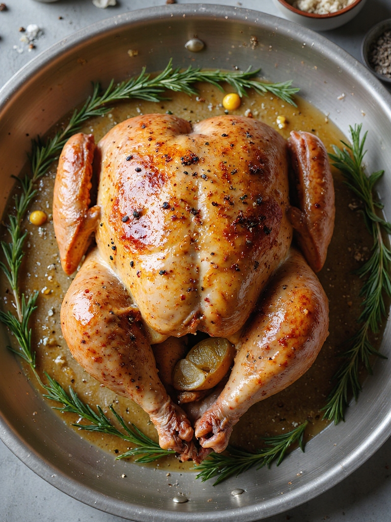 smoky spicy dry brined turkey