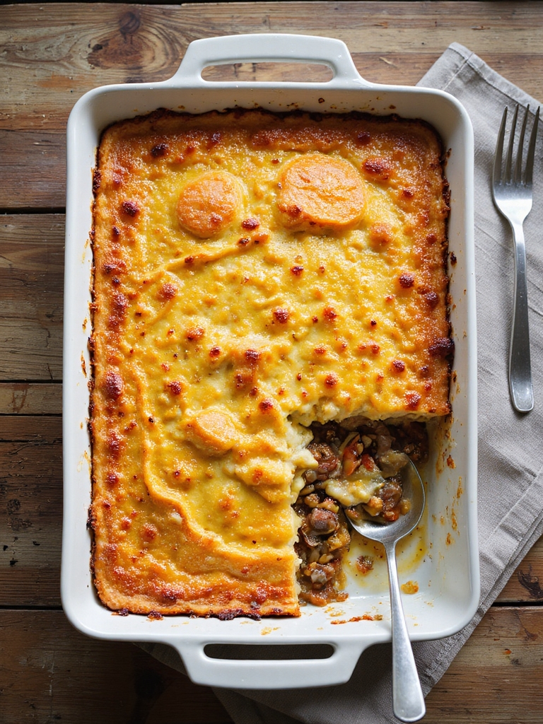 smoky sweet potato shepherd s pie