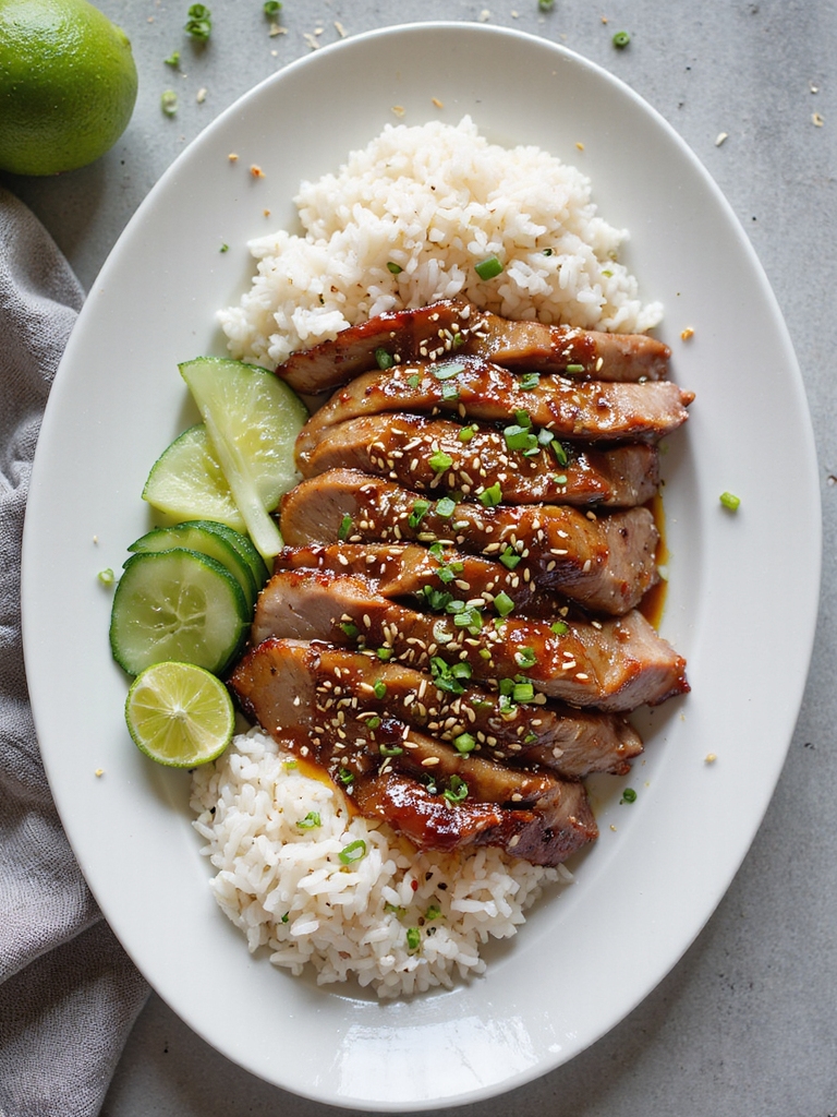 soy ginger marinated pork tenderloin