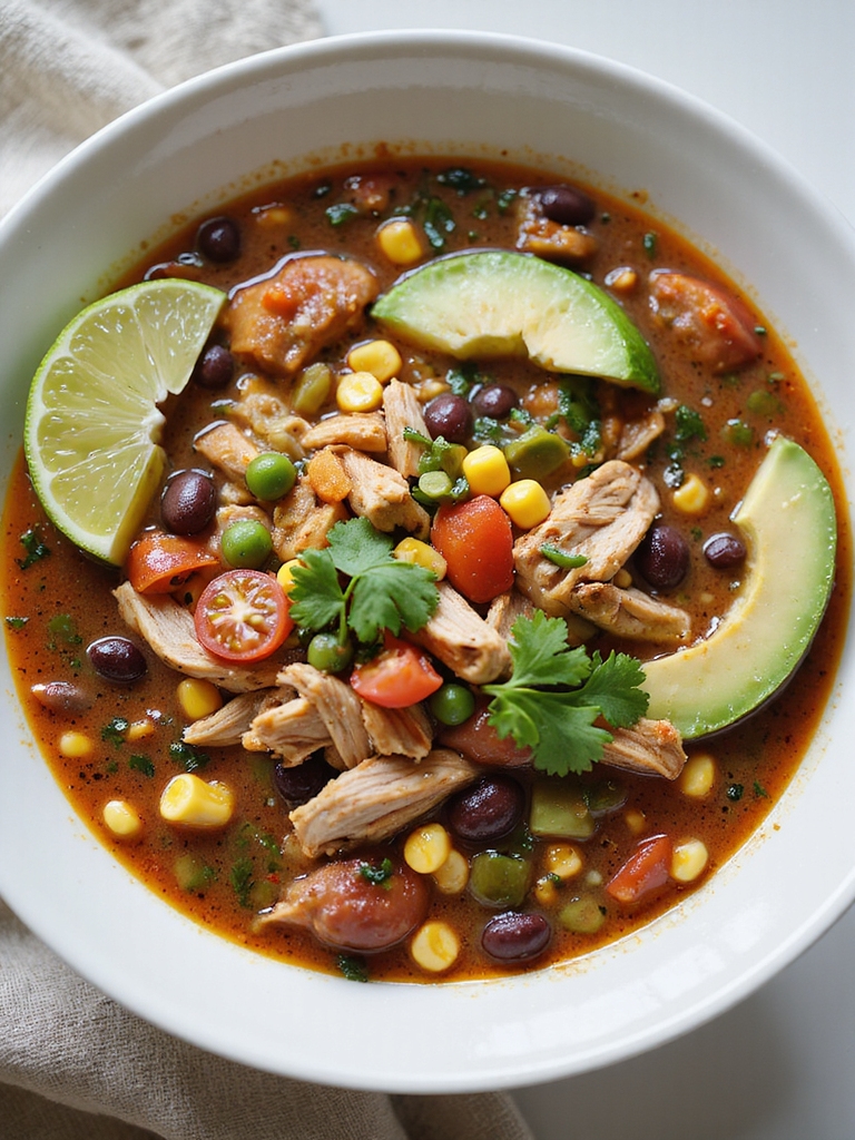 spiced southwestern turkey black bean