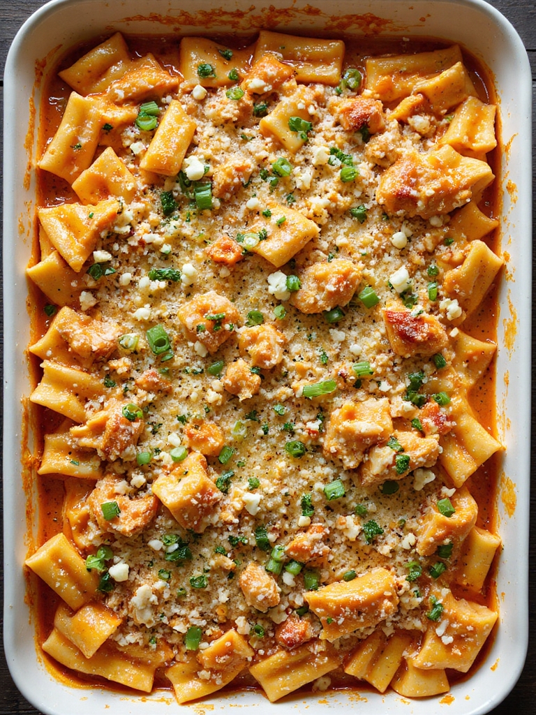 spicy buffalo blue cheese bake