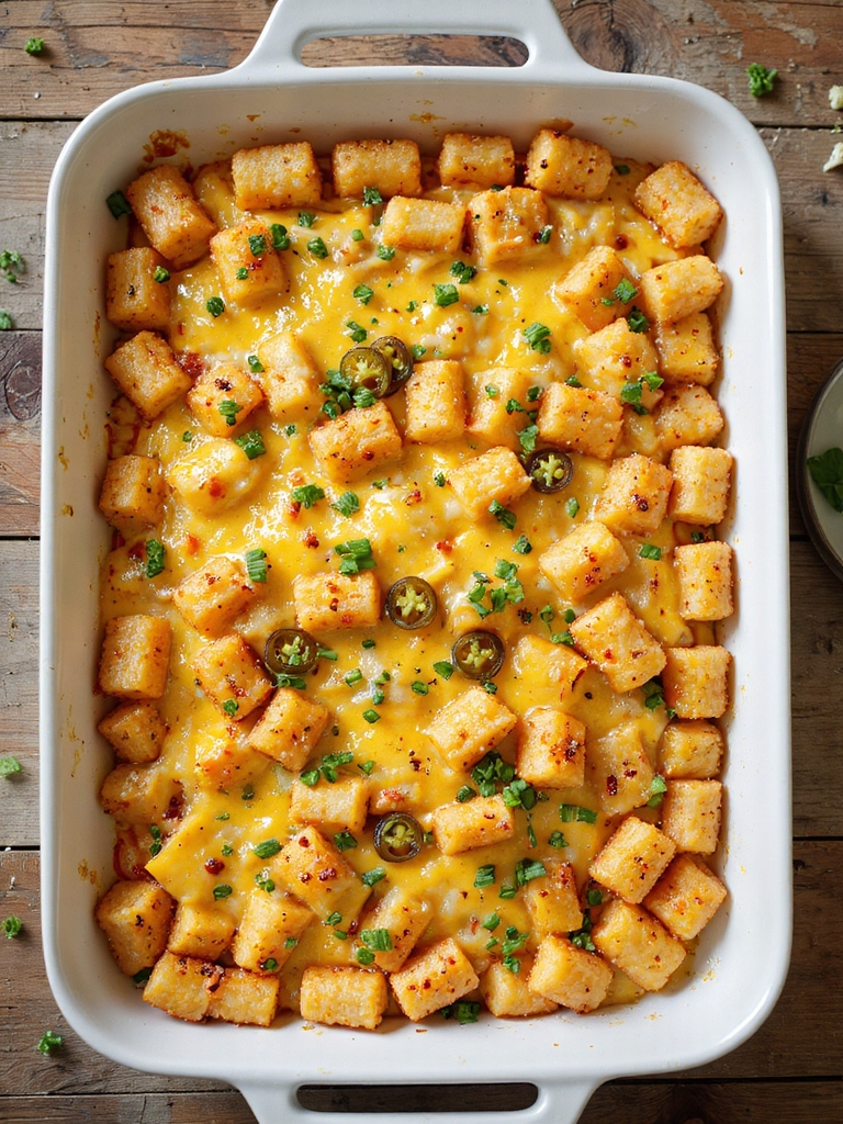 spicy jalape o cheeseburger casserole