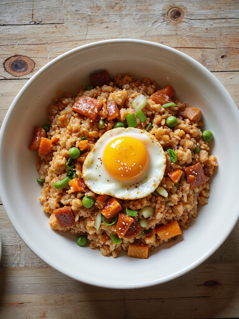 spicy kimchi fried rice