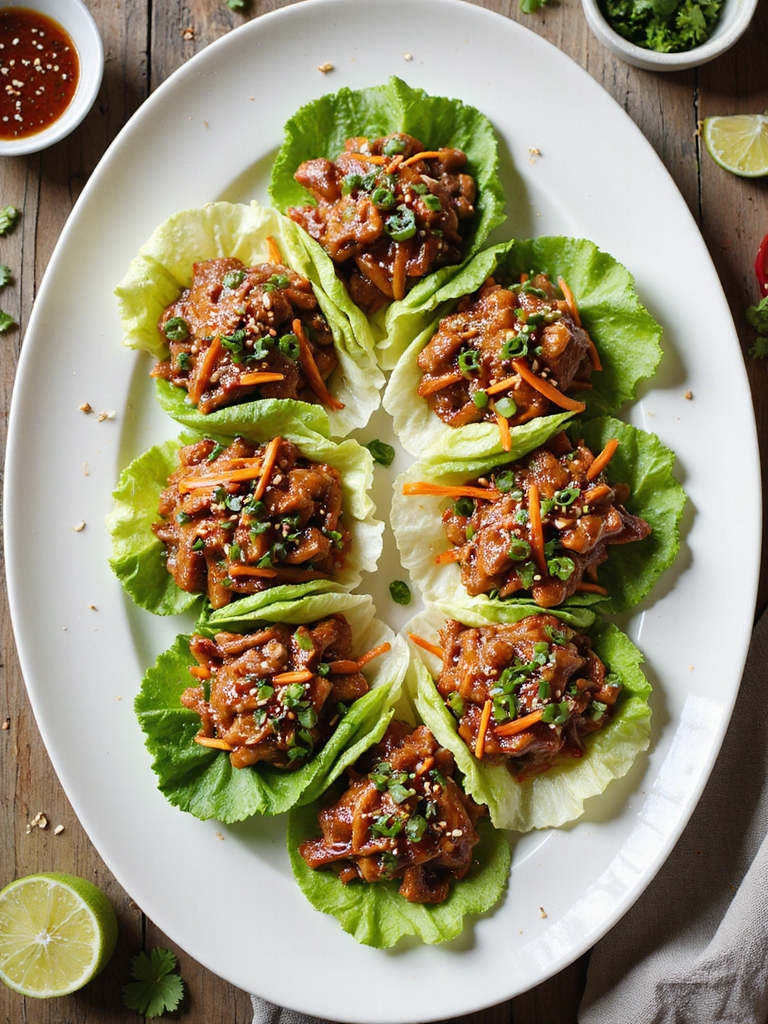 sticky asian inspired pulled pork