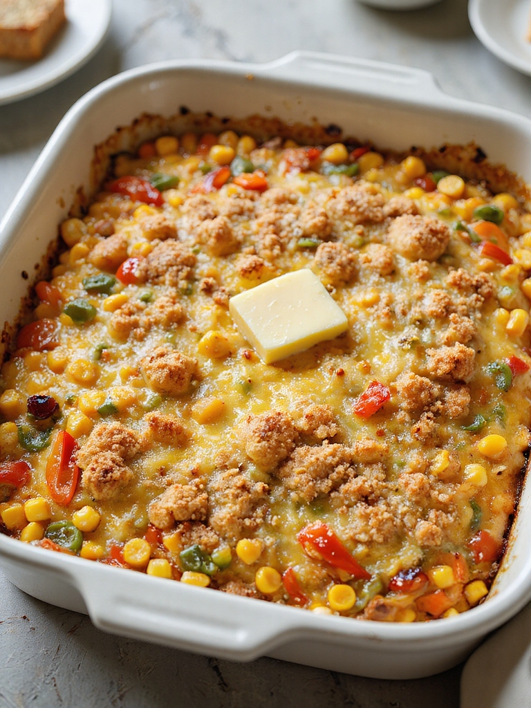 sweet buttery corn casserole