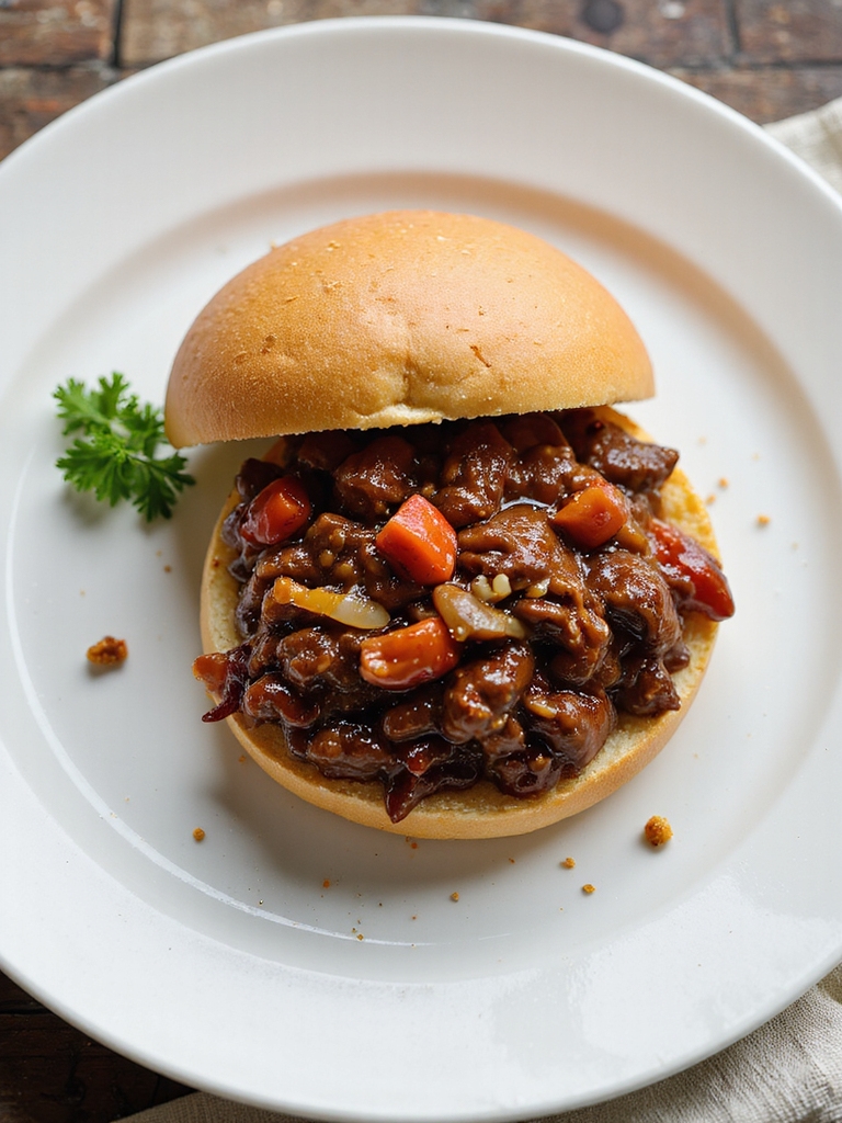 sweet smoky tangy sloppy joes