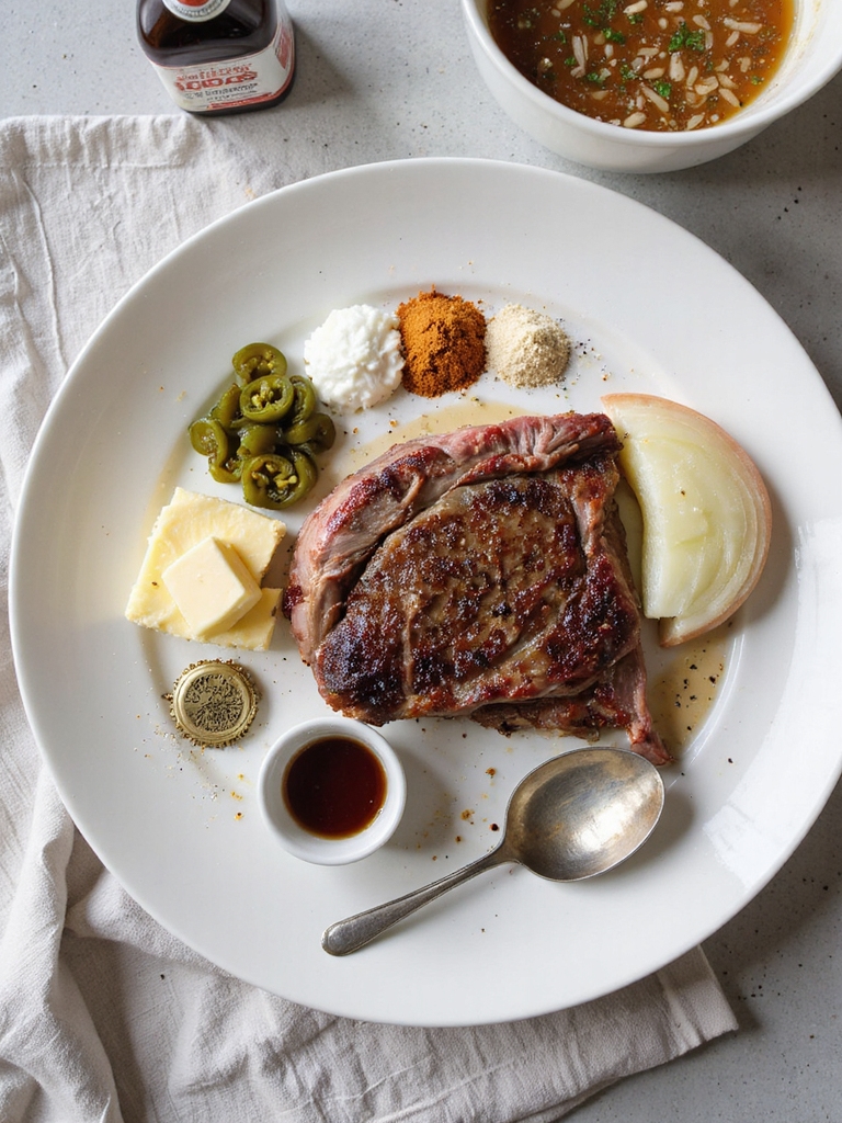 tangy buttery slow cooker roast