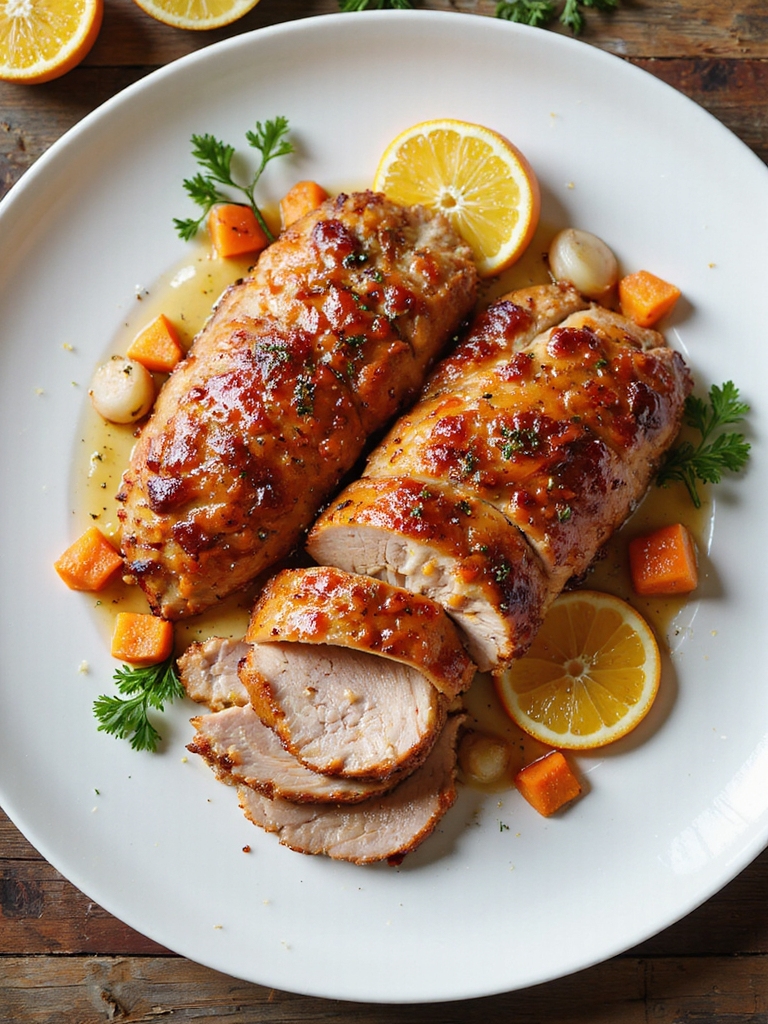 tangy citrus glazed instant pot pork