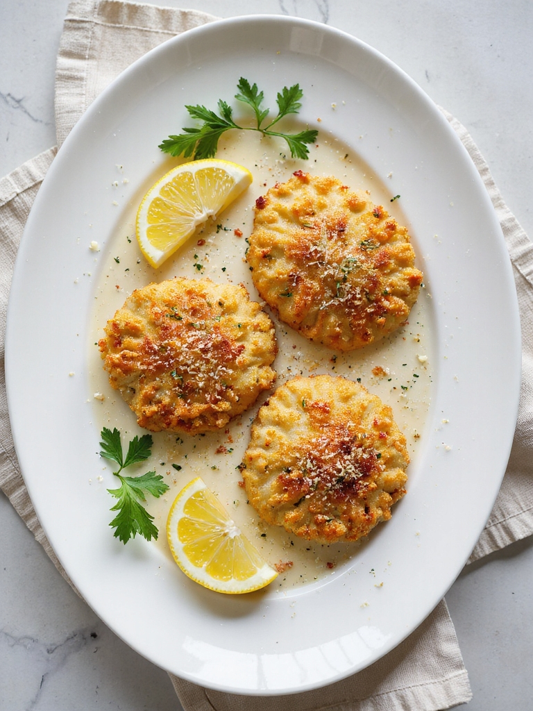 tangy parmesan crusted turkey cutlets