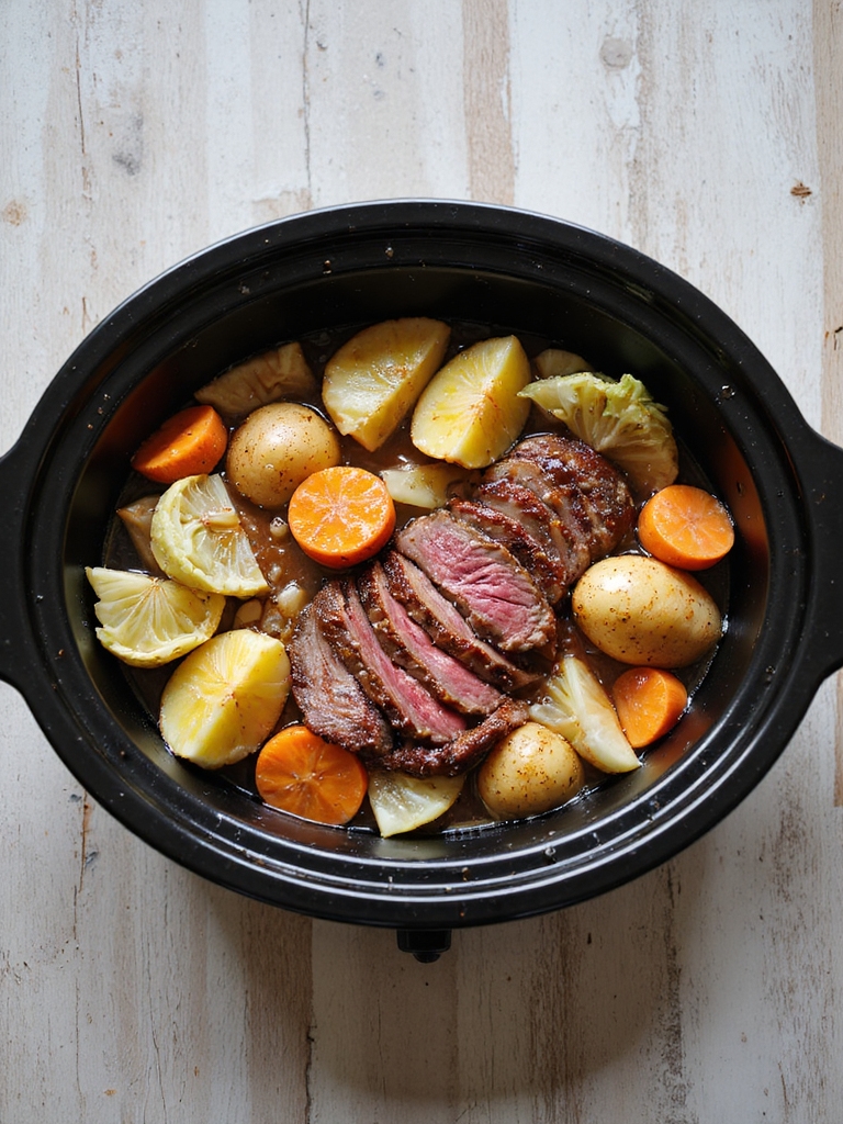 tender low and slow brisket