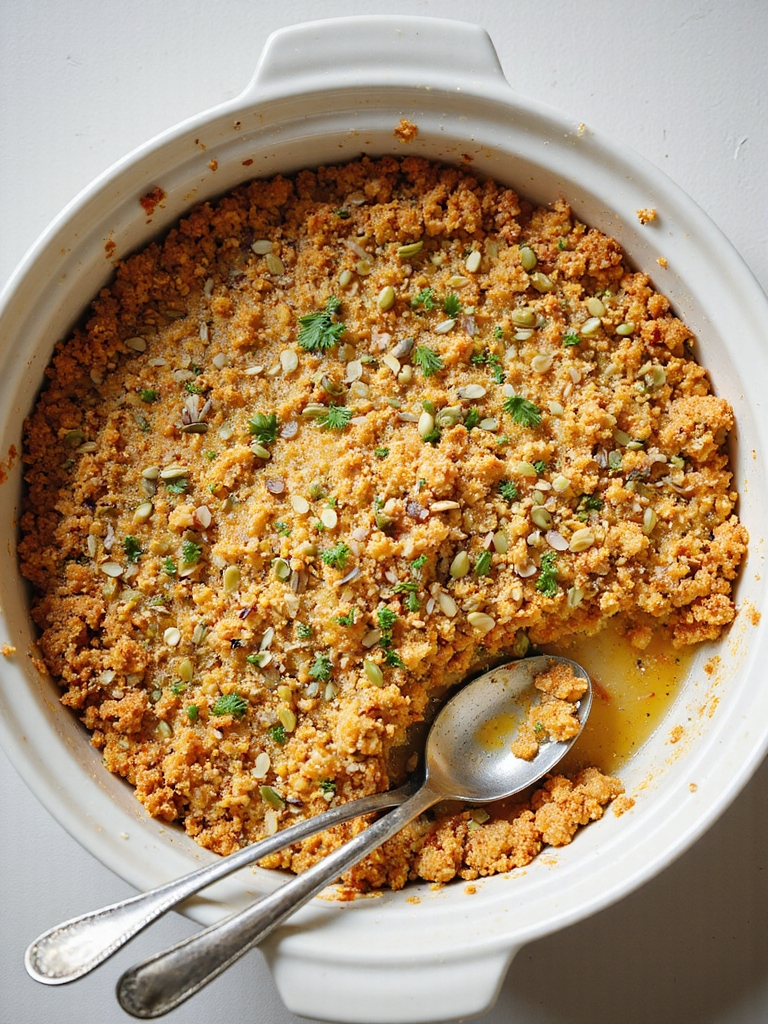 toasted gluten free crunchy topping