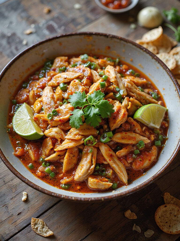 toasted onion smoky chicken tinga