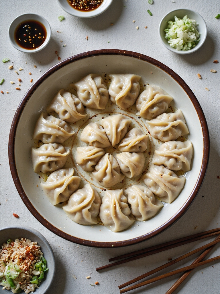 tofu mushroom dumpling filling