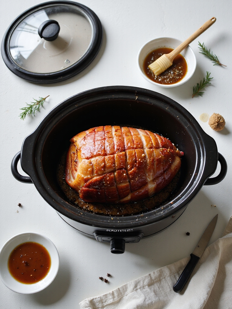 trim score glaze slow cook