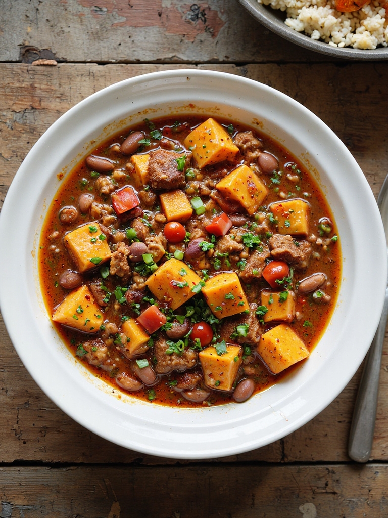 turkey and sweet potato chili
