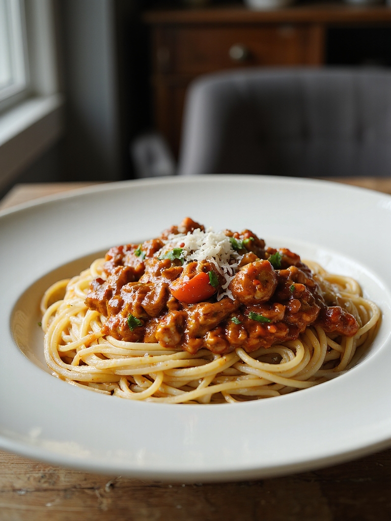 turkey bolognese pasta sauce
