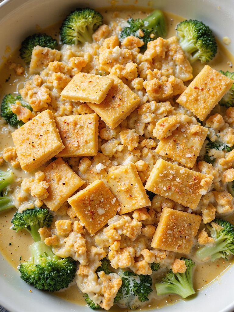 ultra crispy ritz breadcrumb topping