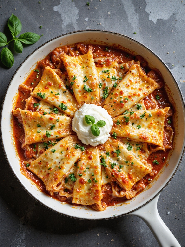 umami rich herbed turkey lasagna