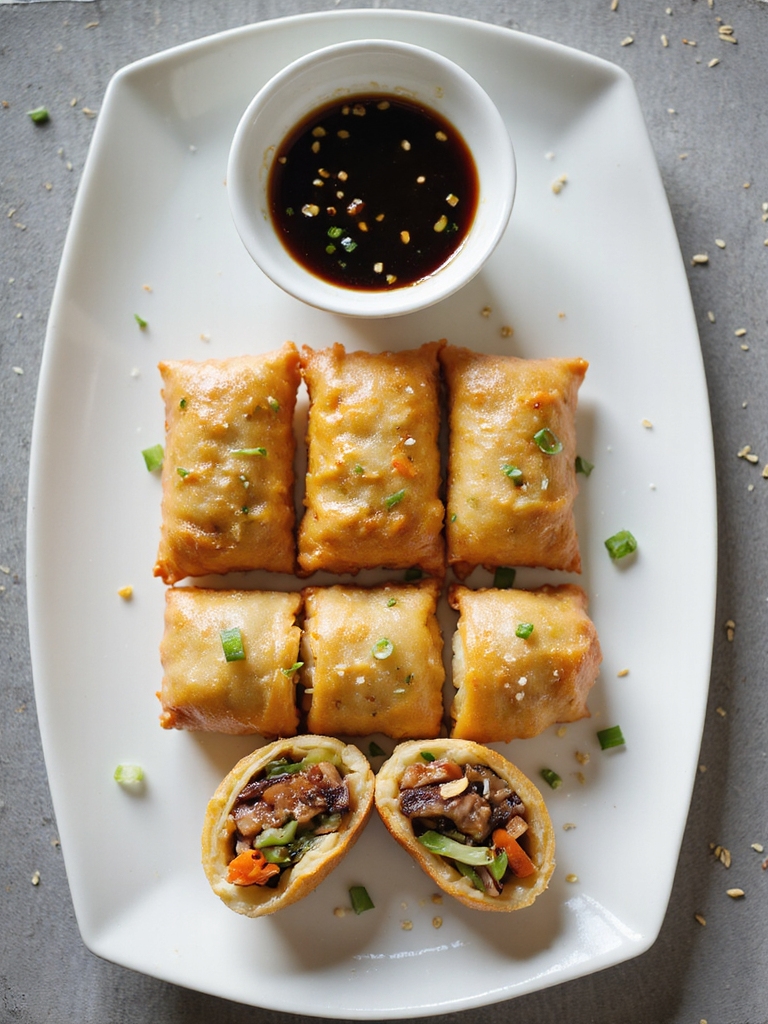 vegetable forward adaptable pork filling