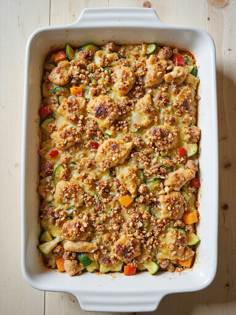 vegetable forward lighter ritz casserole