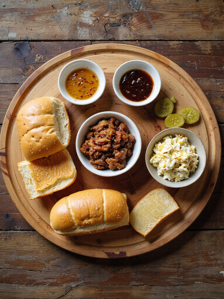 vinegar molasses mustard sides