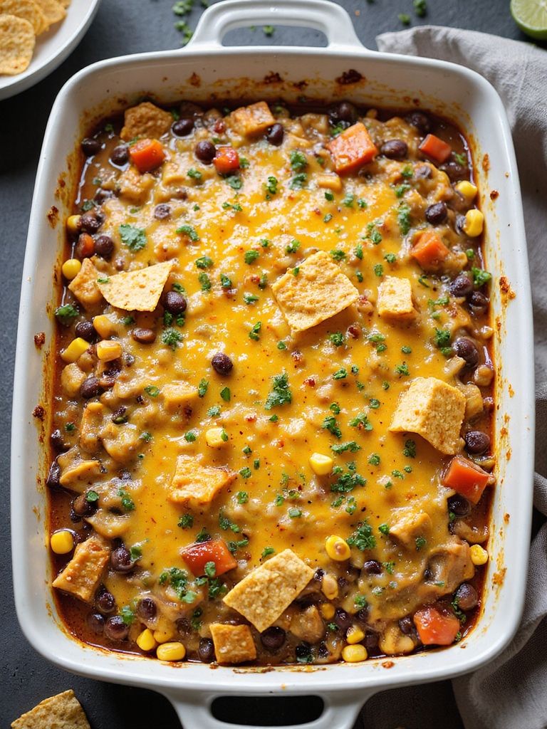 zesty southwestern chicken casserole