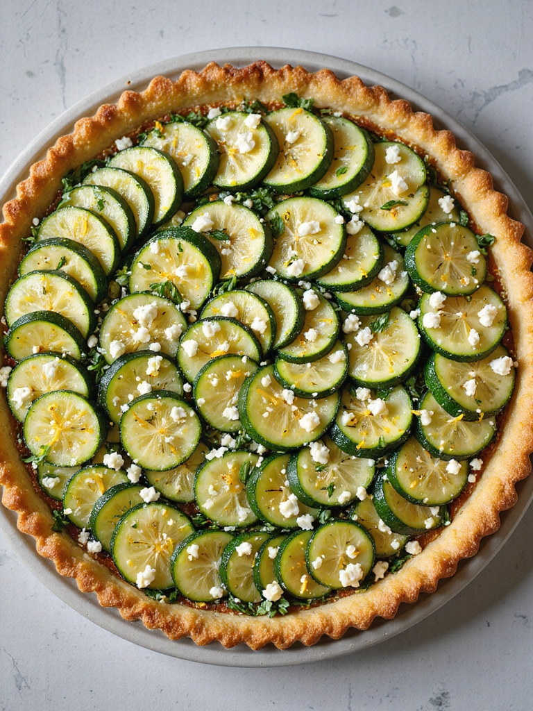 zucchini spinach goat cheese